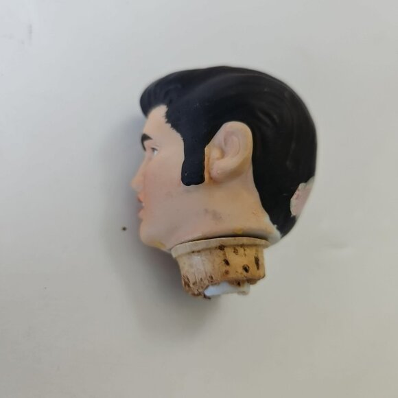 McCormick Elvis Presley Yours Elvis '55 Whiskey Decanter Music Box 15" Porcelain - Picture 8 of 11